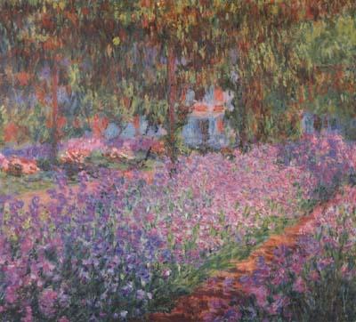 Claude Monet The Artist's Garden at Giverny (san30) France oil painting art